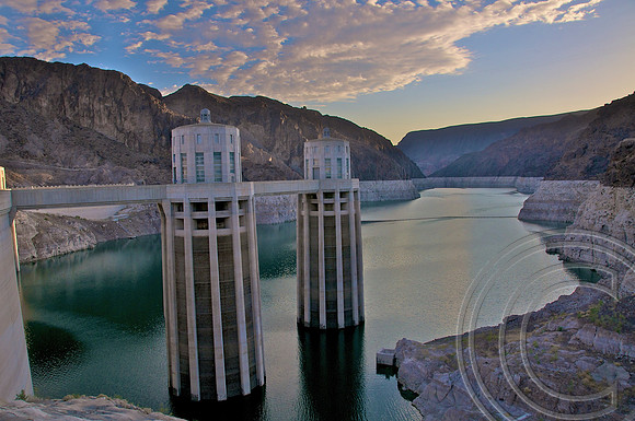 Arizona Water Intake Towers, Hoover Dam