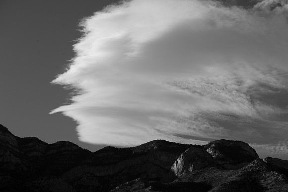 Stratus Clouds Red Rock Canyon, Nevada-1