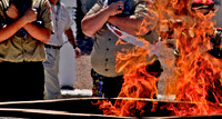 Flag Retirement, Boulder City Nevada