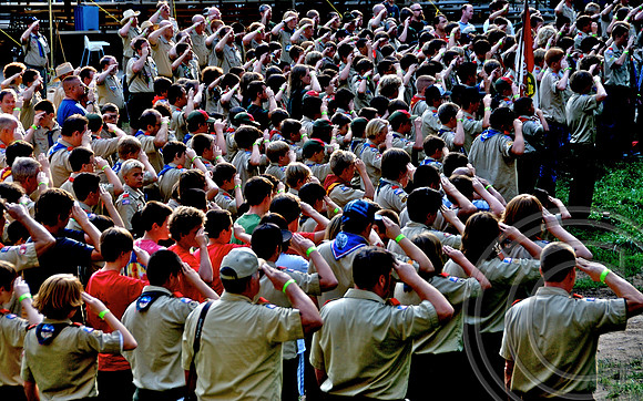 Raising of the Colors