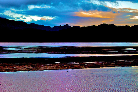 Flooded "Dry" Lake Bed in El Dorado Valley in Boulder City