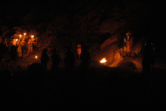 torchbearers, akela and spirit