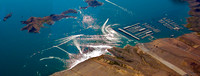 Boulder Basin Las Vegas Boat Harbor From the Air, Lake Mead Recreation Area