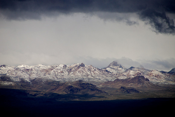 Paiute Range from Christmas Tree Pass Near Hwy 95