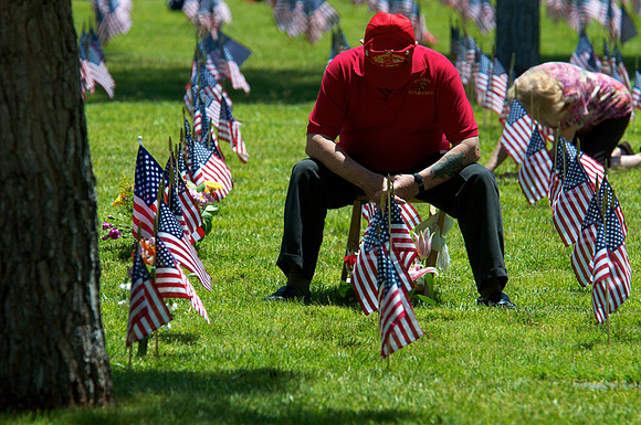Memorial Day, Southern Nevada Veterans Memorial Cemetery, Boulder City Nevada