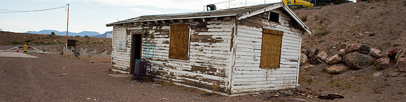 Mystery Building at Old Boulder City Airport