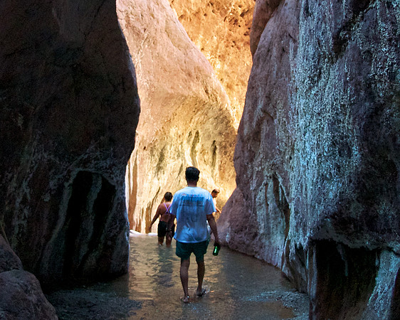 Arizona Hot Springs on the Colorado River in October