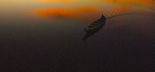 Sunset on Rio Negro