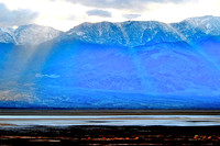 Rays of Light over the Panamints