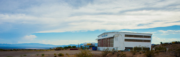 World War 2 Vintage Seabee Hanger  where The Killers Spaceman Video was shot.