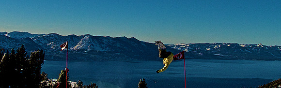 Heavenly Valley (Nevada) Overlooking Lake Tahoe