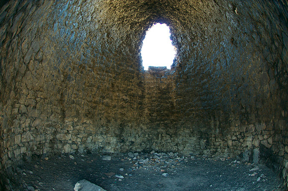 Interior Charcoal Kiln