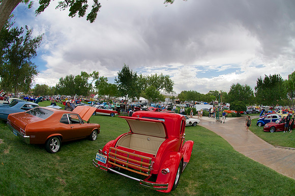 Classic Car Show at the Boulder City Brautwurst Festival