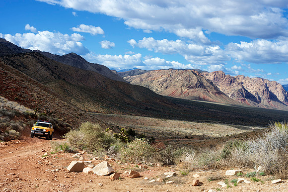 Red Rock Canyon from Old Spanish Trail