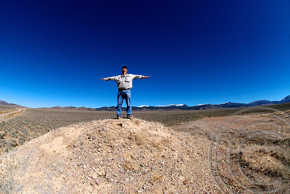 Geographic Center of Nevada, Monitor Valley