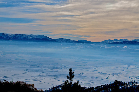 Carson Valley From Hwy 207