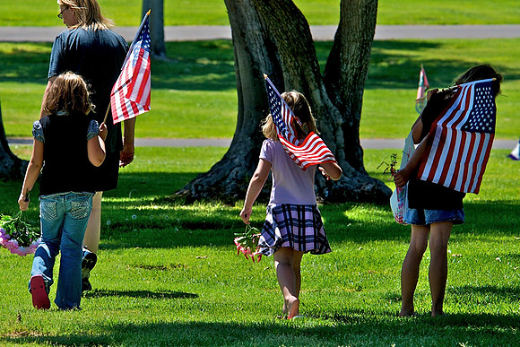 American Legion Memorial Day Ceremony, Boulder City Cemetery , Boulder City Nevada